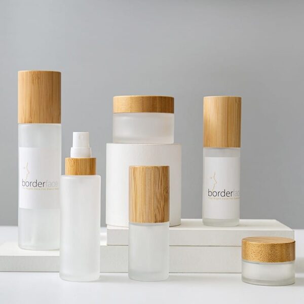 Bamboo cosmetic packaging